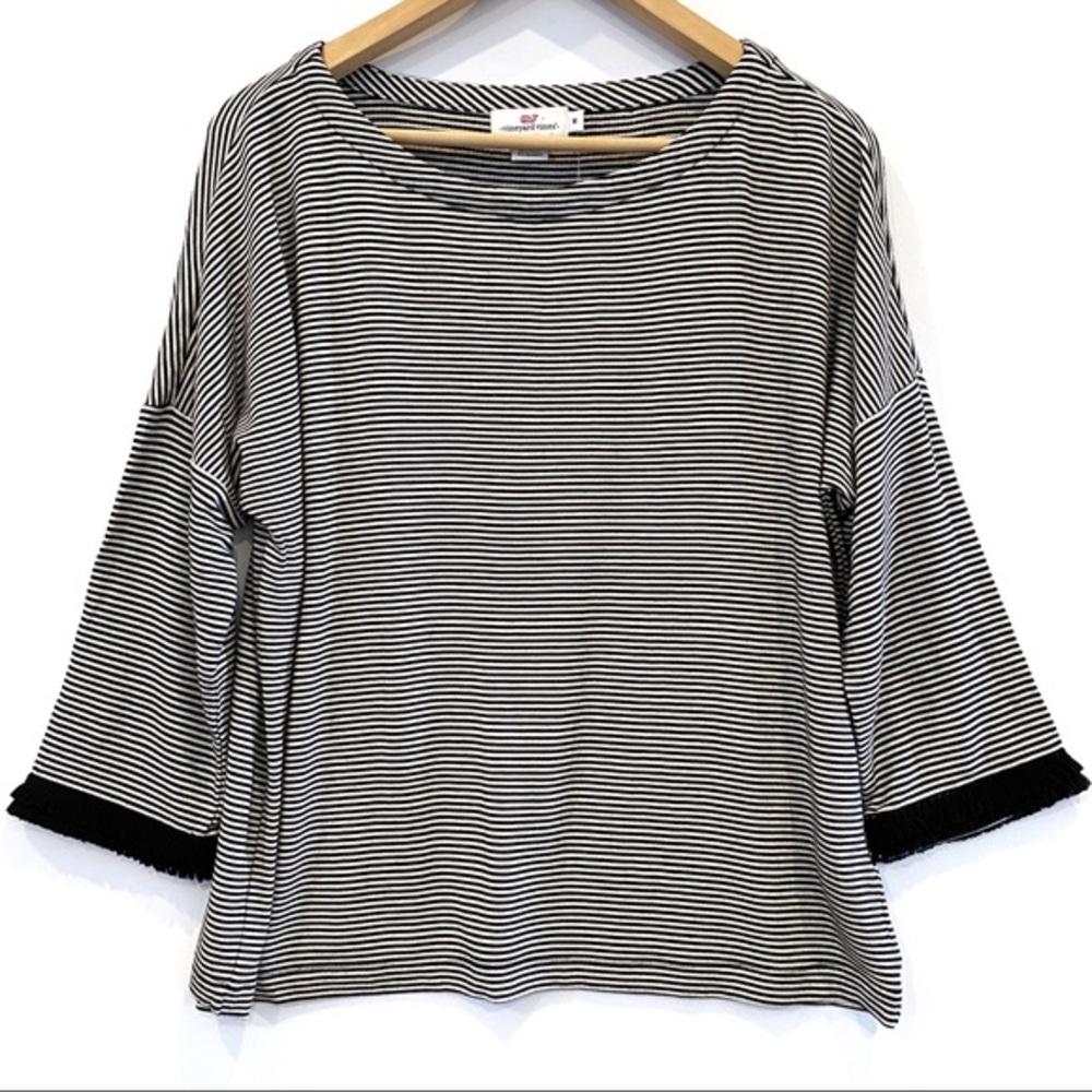 | Vineyard Vines | embellished stripe pullover top